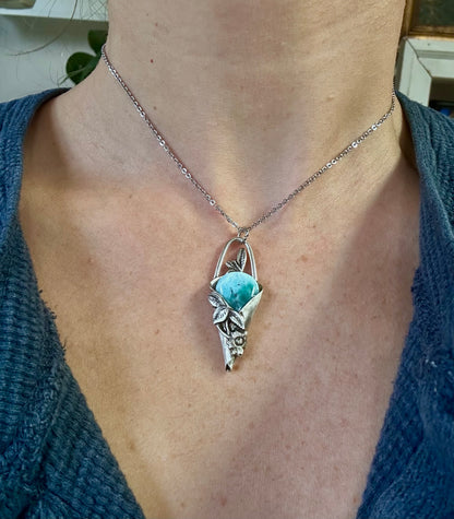 Larimar Silverware Pendant